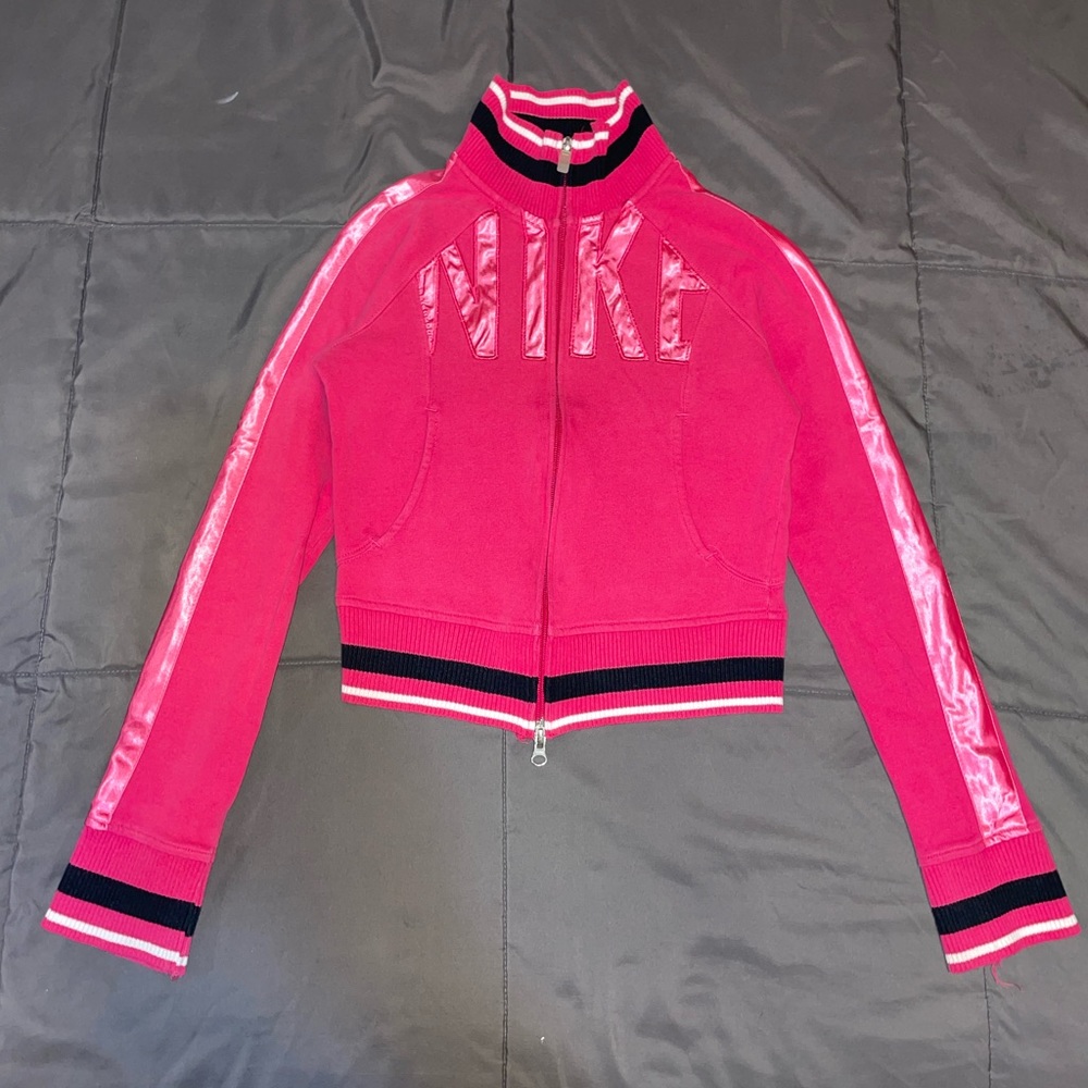 Vintage Hot Pink Nike Jacket